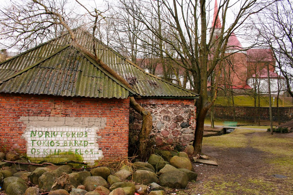 Kretinga city former water mill by iulius