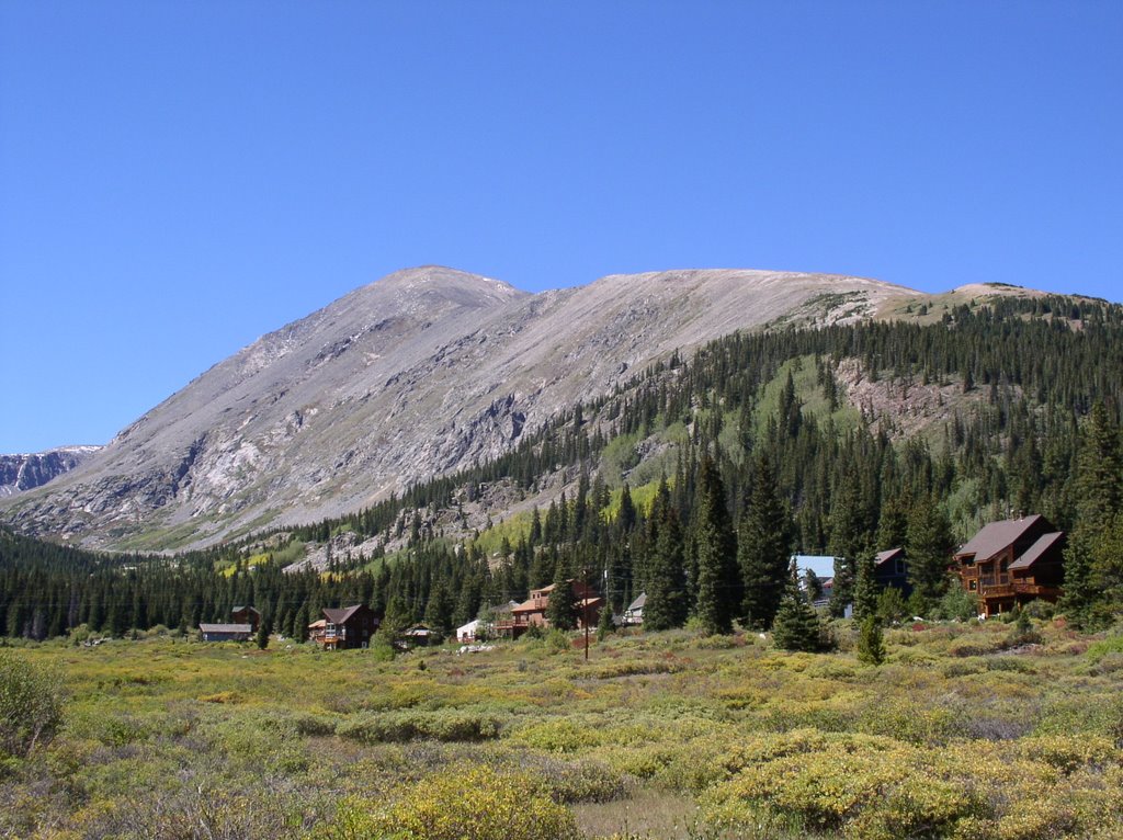 Quandary Peak from Hwy 9 by MMager