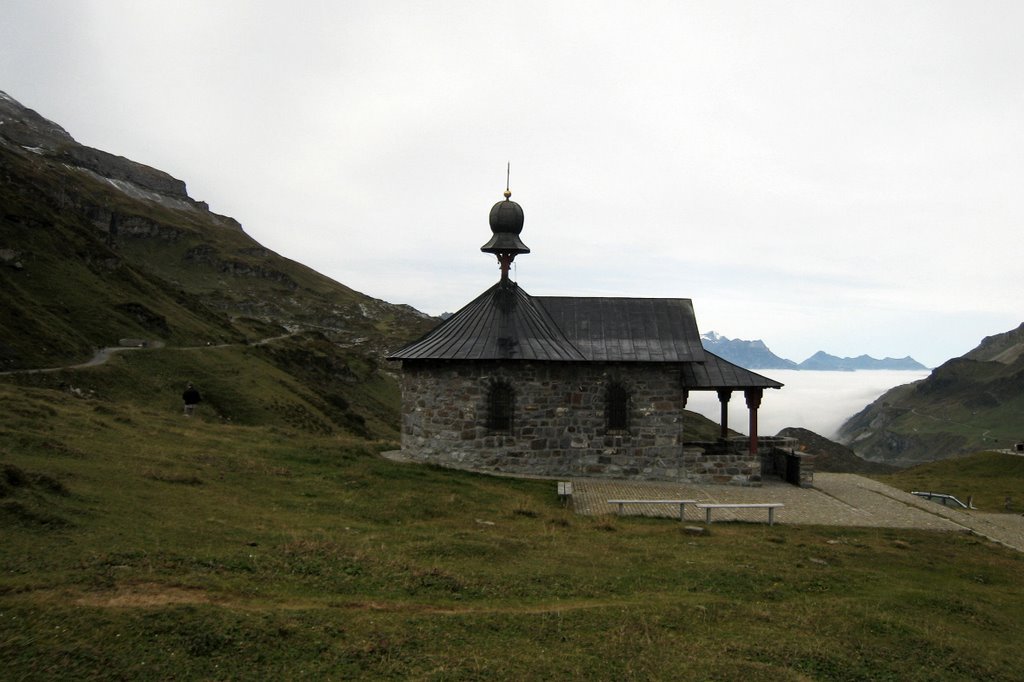 Small Chapel on Klausenpass, Switzerland by baba49