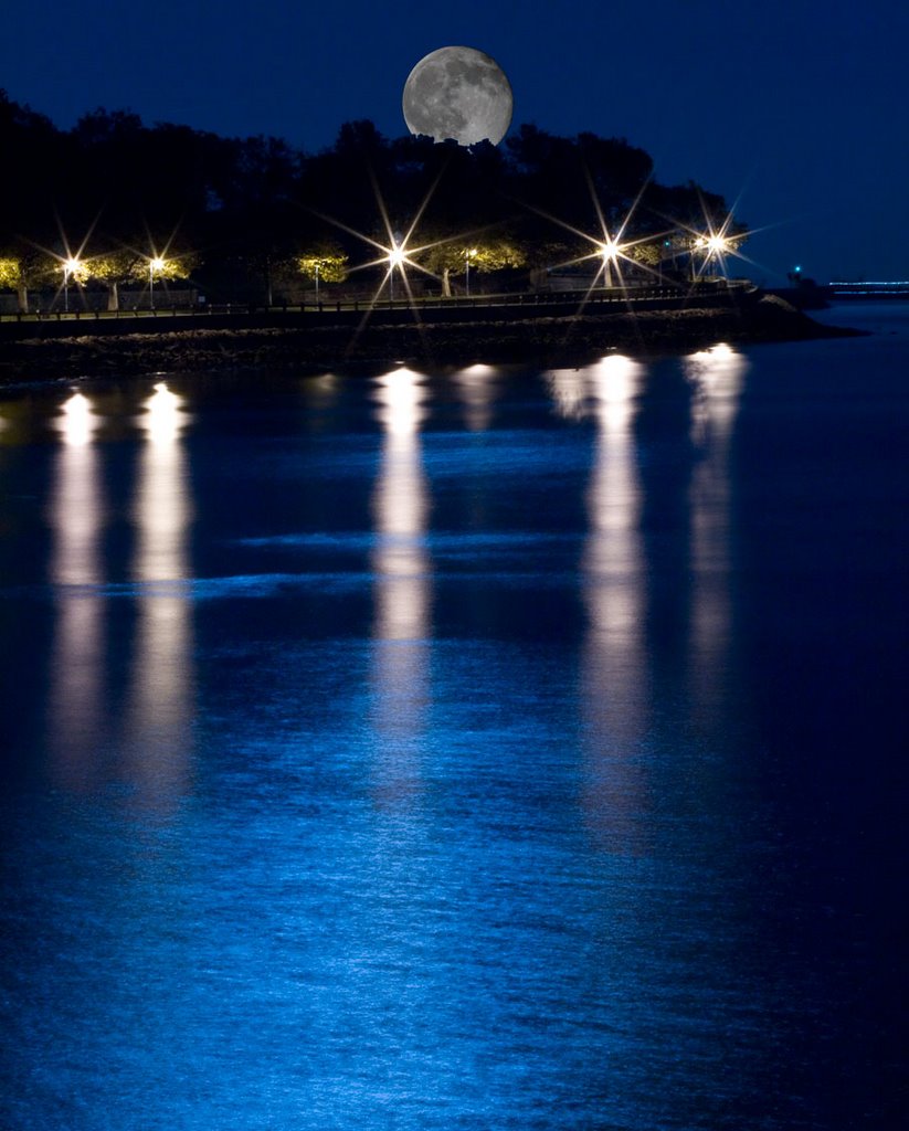 St. Mary by the Sea @ Night by Jeremy Brock