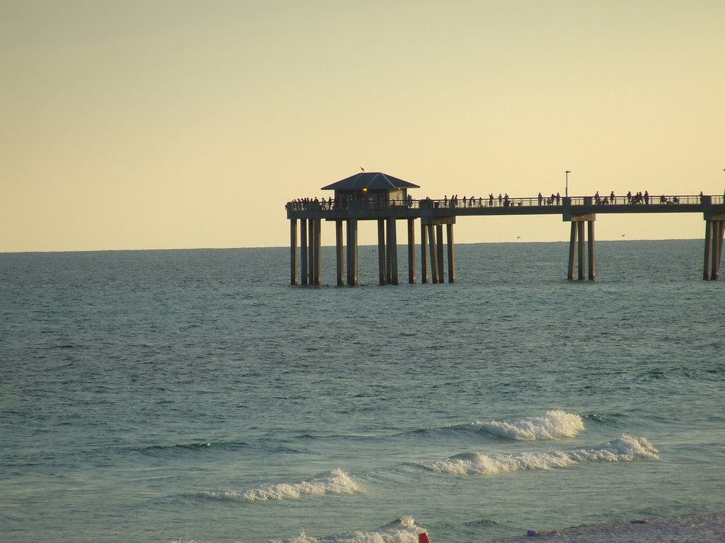 Pier at Sunset by GeoNerd