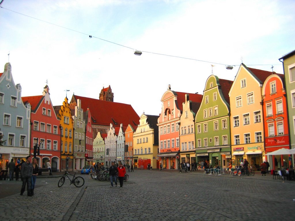 Landshut, Altmarkt by brugge_tripel