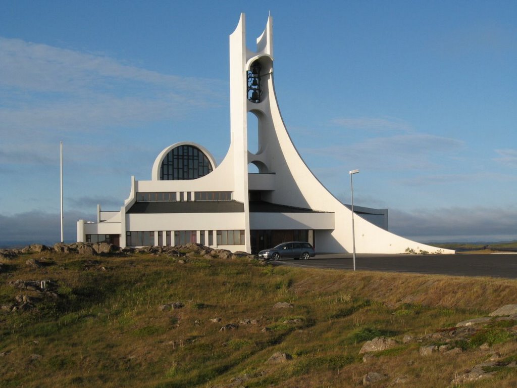 Kirche von Stykkisholmur by Dietrich Krümmel