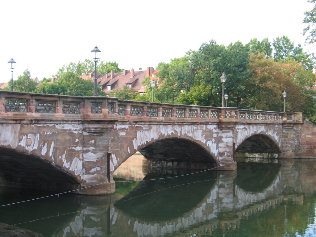 Nürnberg, Maxbrücke by Noricus