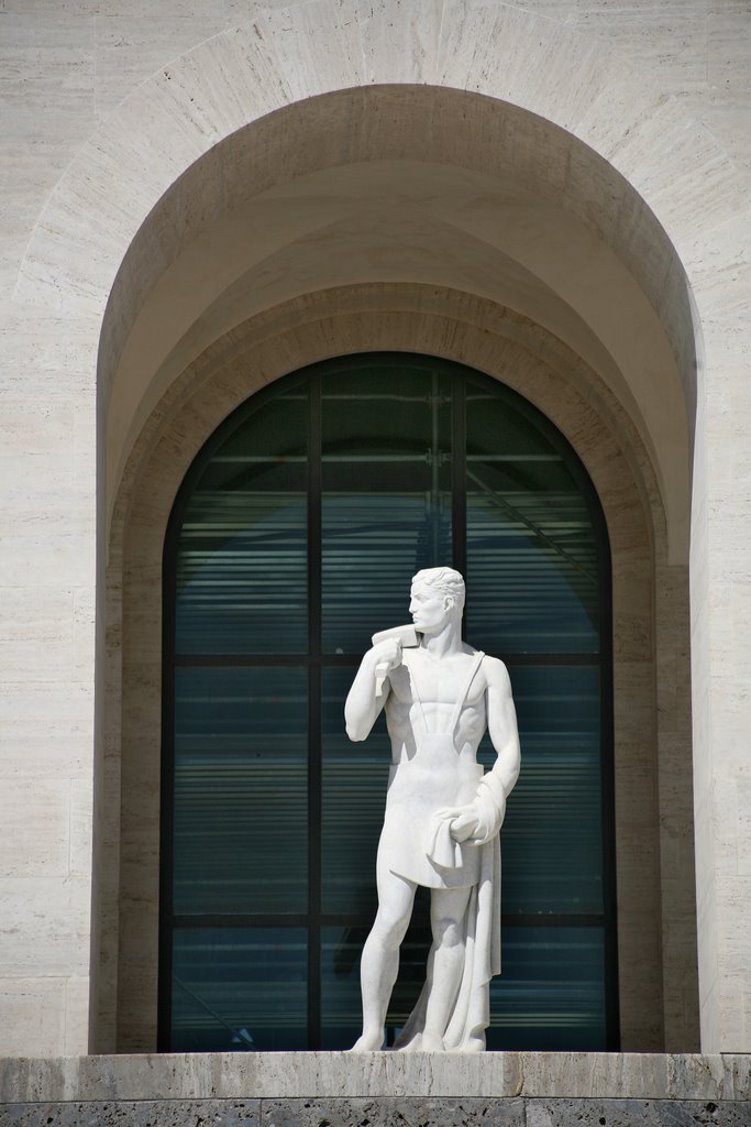 Palazzo della Civiltà Italiana, EUR, Roma, Italia by Hans Sterkendries