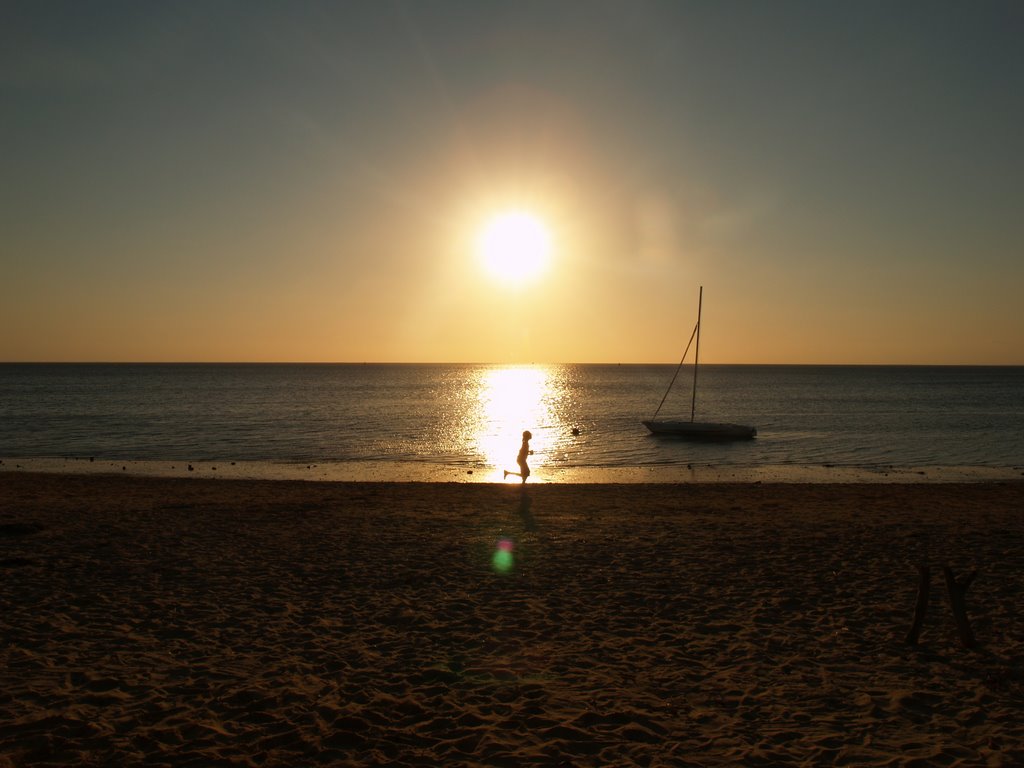 Coucher soleil plage de Magily by Van Beek