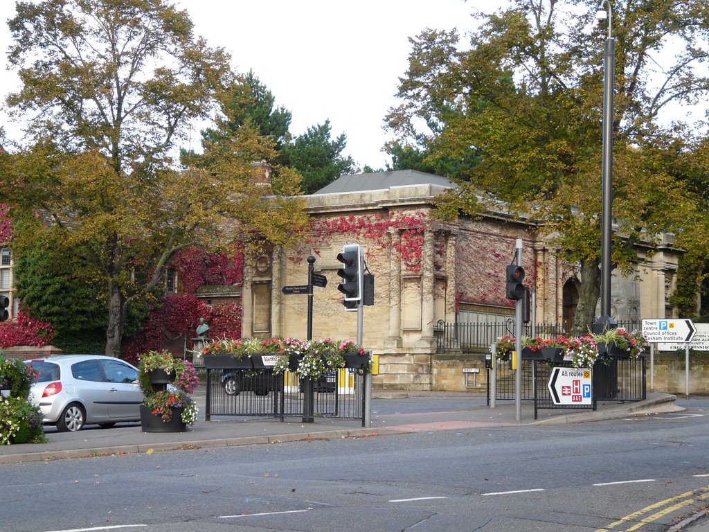 Alfred East Art Gallery in Autumn by jgf52