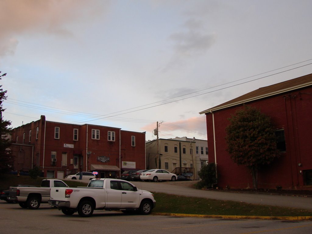 Backs of the Main Street Buildings ... © All Rights Reserved by Jean Gregory Evans