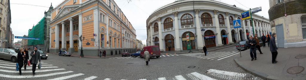 Stock market square by Arseny Khakhalin