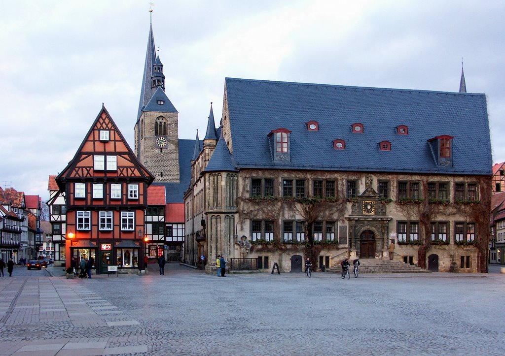 Quedlinburg Rathaus am Markt by norpro