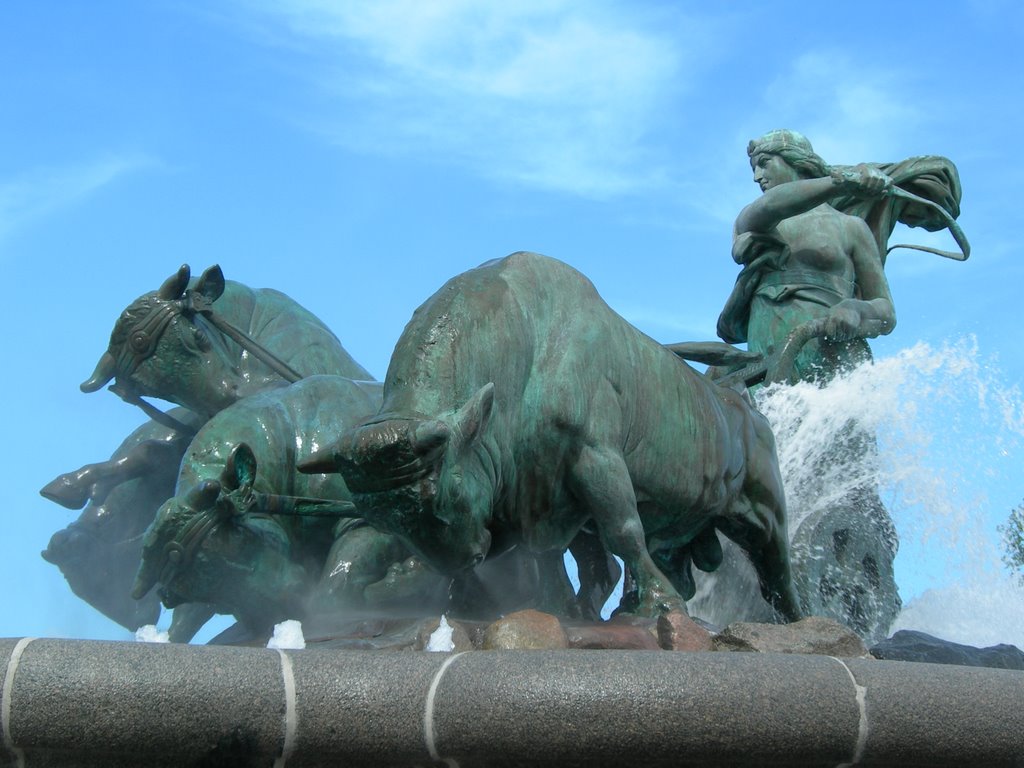 Fontaine de Gefion by Blaise B