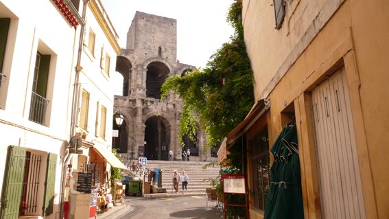 Arles_Blick auf die Arena by mue52