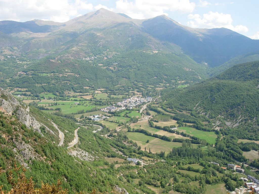 Castejon de sos desde les altures by david freixenet