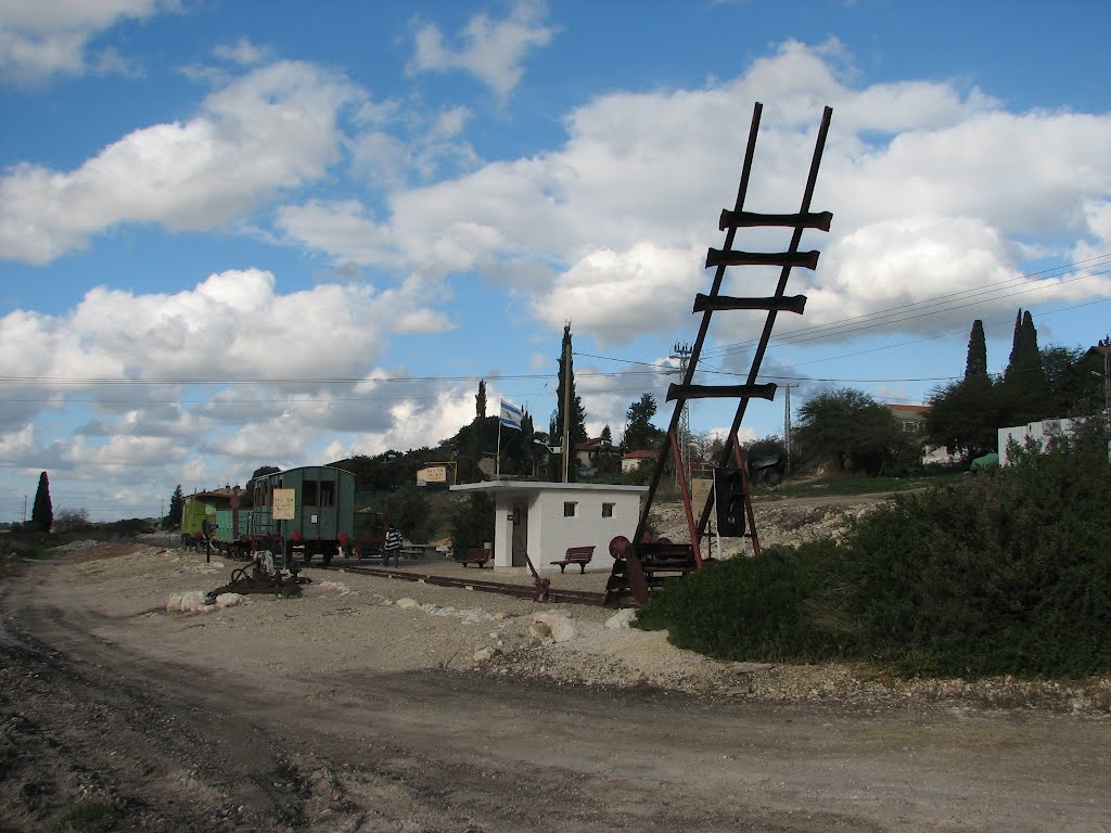 Elro'i, restore the Turkish railway station, local train museum, Israel by Kobi Zilberstein