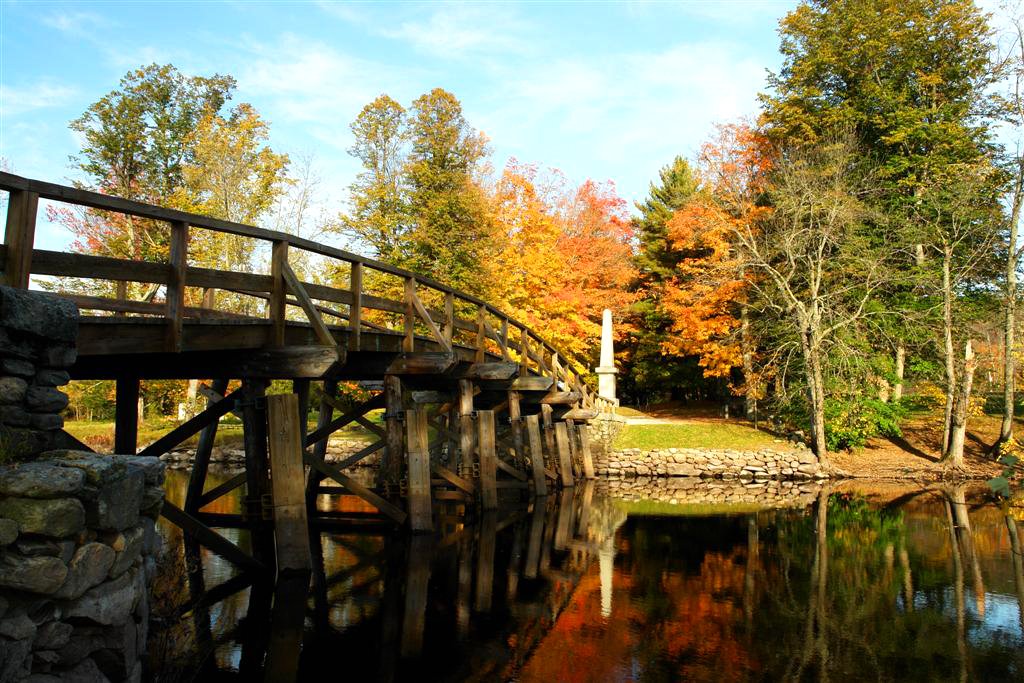 Old North Bridge - Concord, MA by John M Sullivan