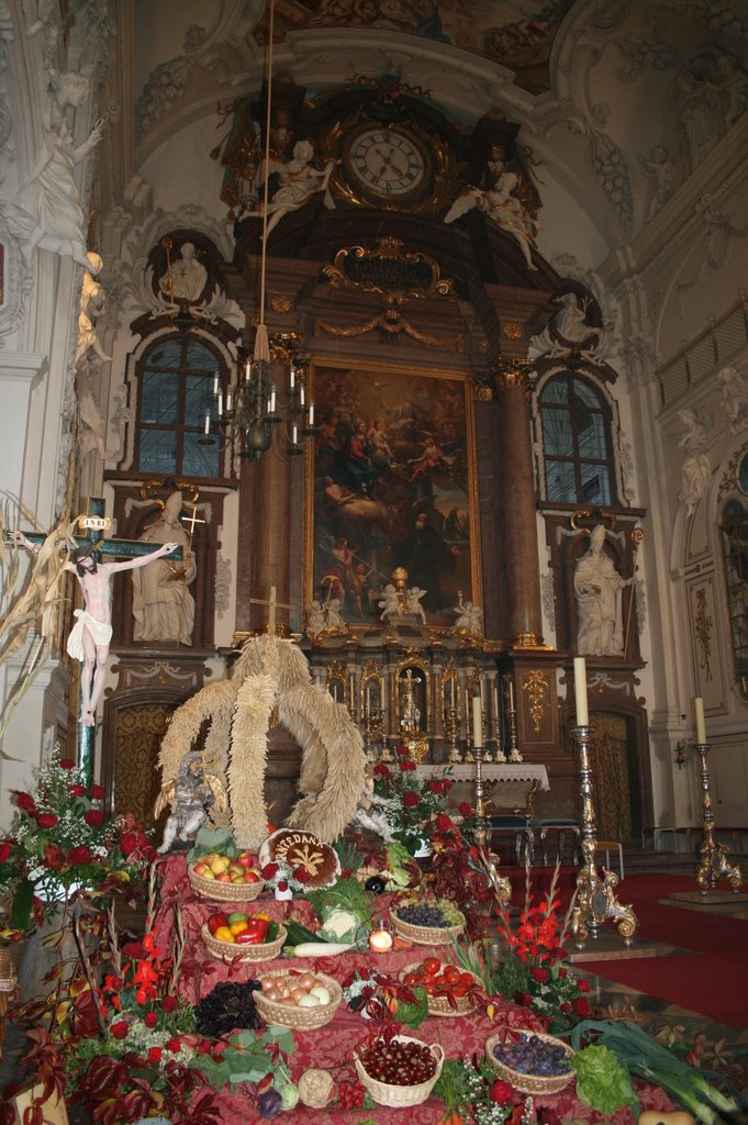 Altar Basilika Benediktbeuern (Erntedank) by TFa Muc