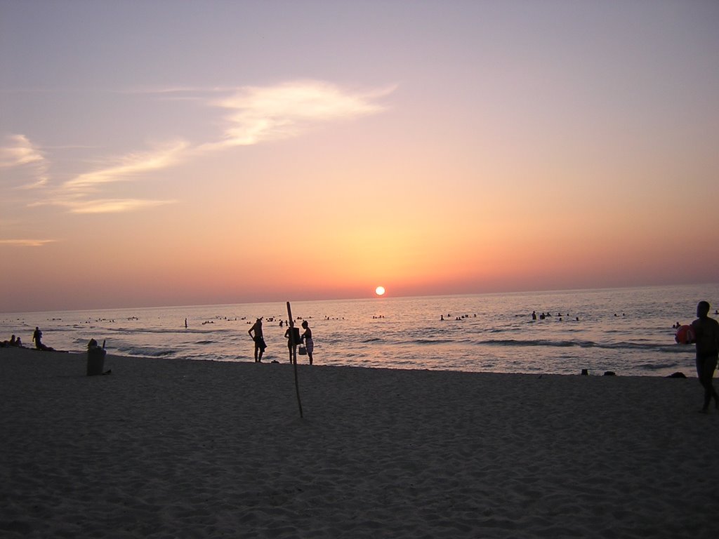 Sunset at Varadero's Beach by Fernando C Alcantara