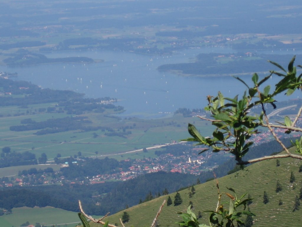 Chiemsee von Kampenwand aus by Steffen Schnitzer