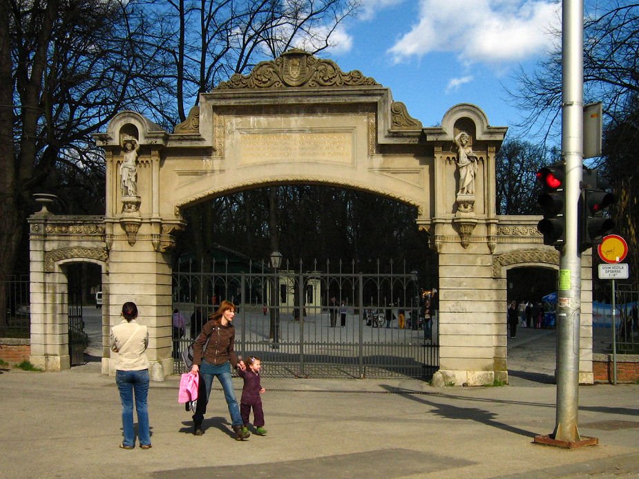 Zagreb - Main Entrance of "Maksimir" Park by GP-ZG