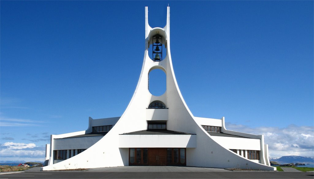 Stykkisholmur Church by kingsgraphic