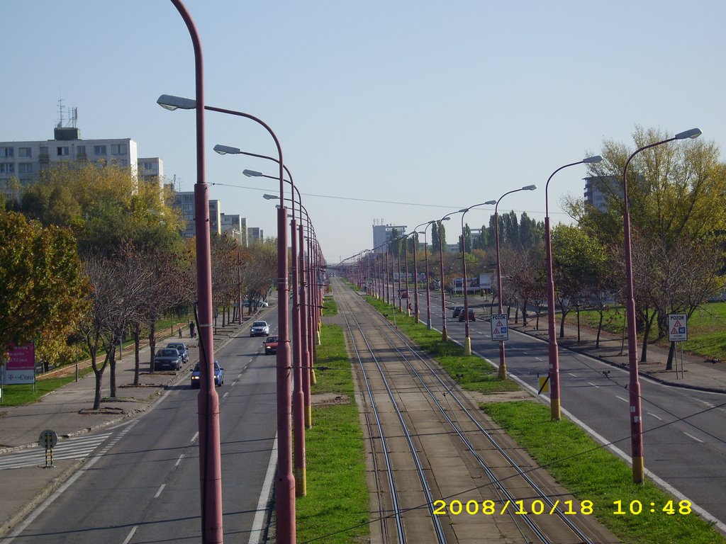 Ružinovská street by Jurino