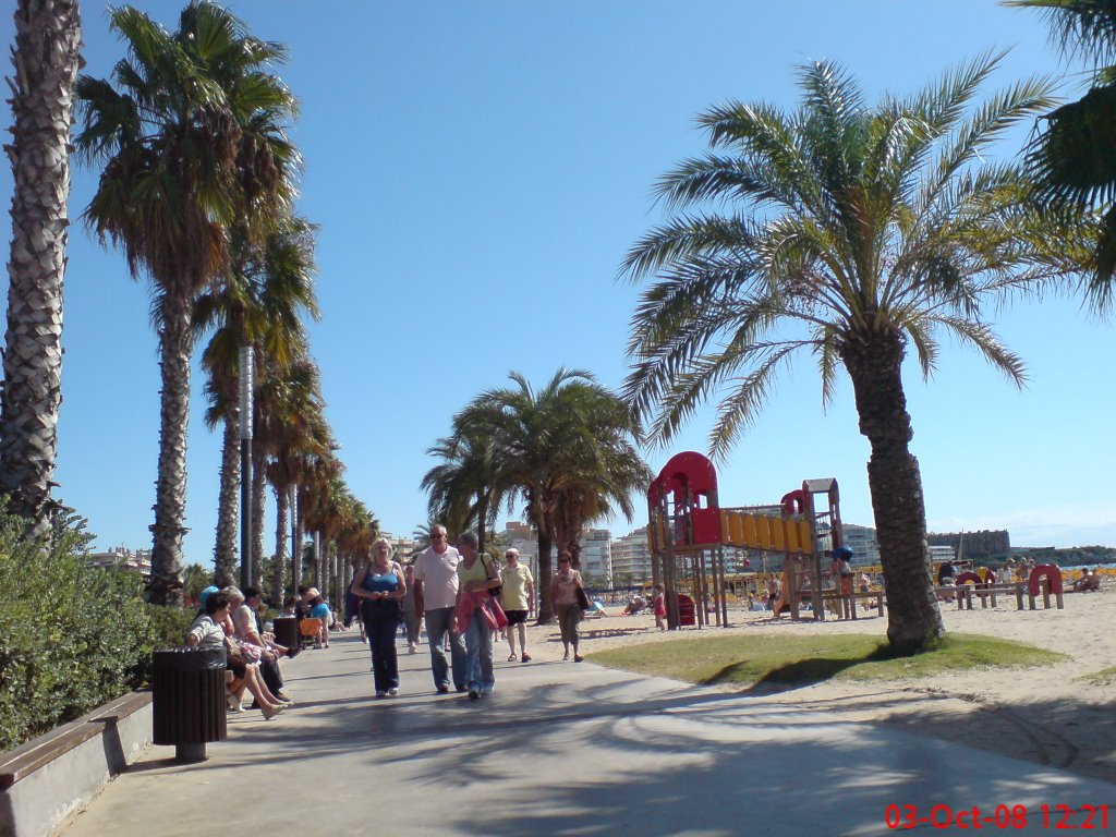 Salou Playa, View S East. by KABULL.Hinksford.