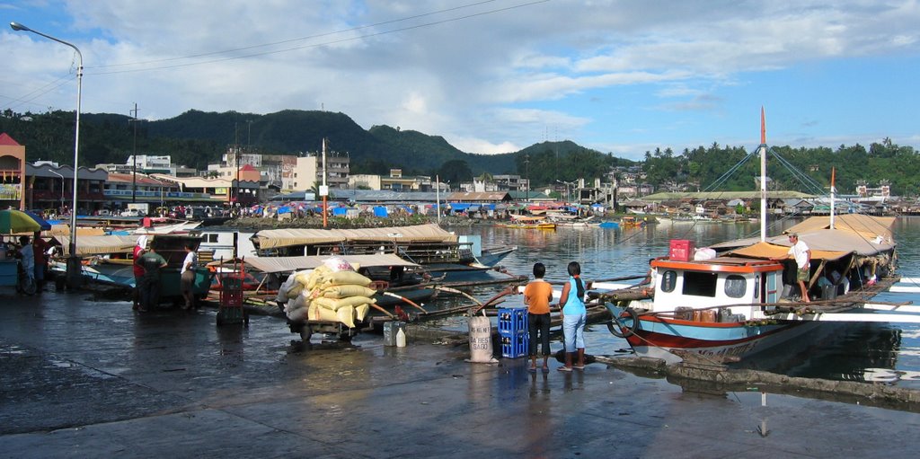 Tacloban Harbour by Rick Guthrie