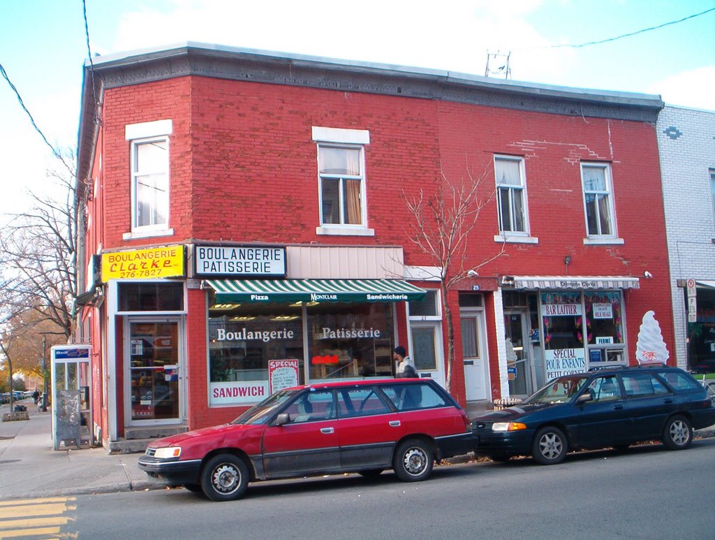 Boulangerie Clark in Mile End, Montreal (great sandwiches here) by nathan_b