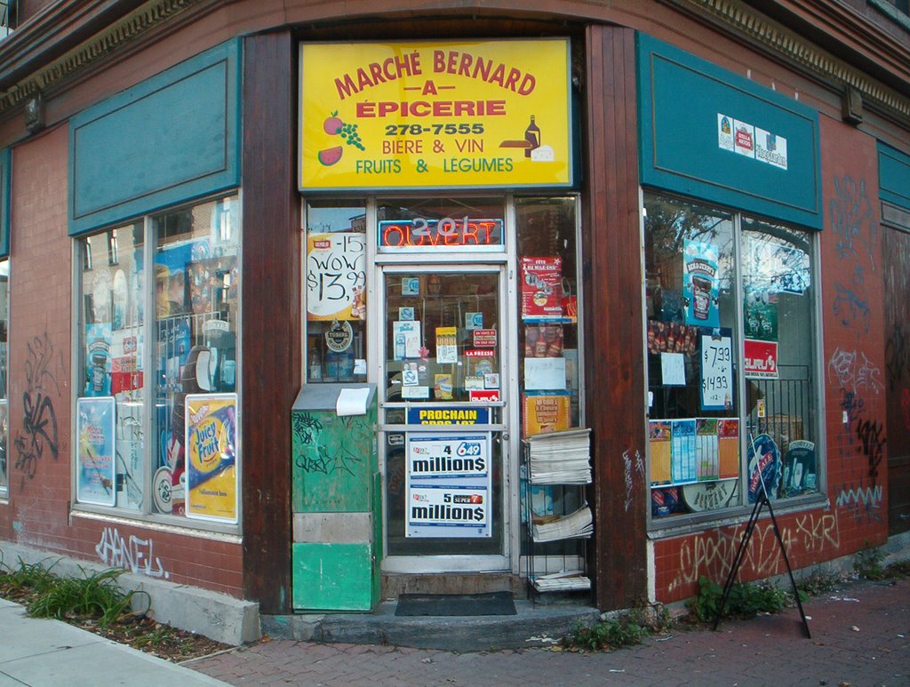 Marché Bernard depaneur in Mile End, Montreal by nathan_b