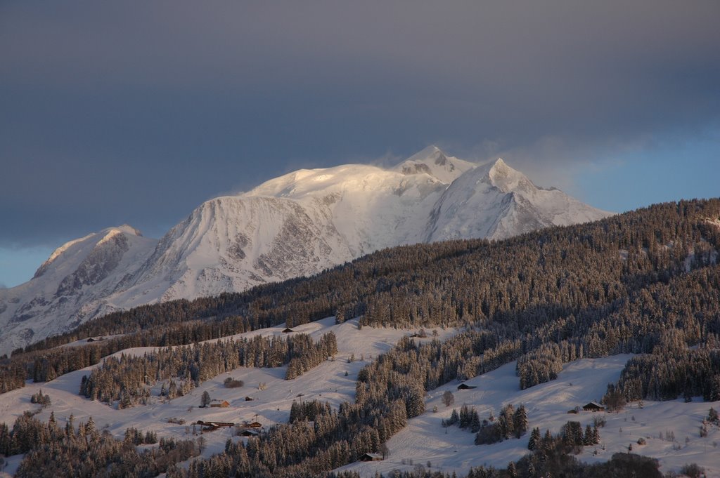 Le Mont Blanc depuis la Fouettaz by MPA56