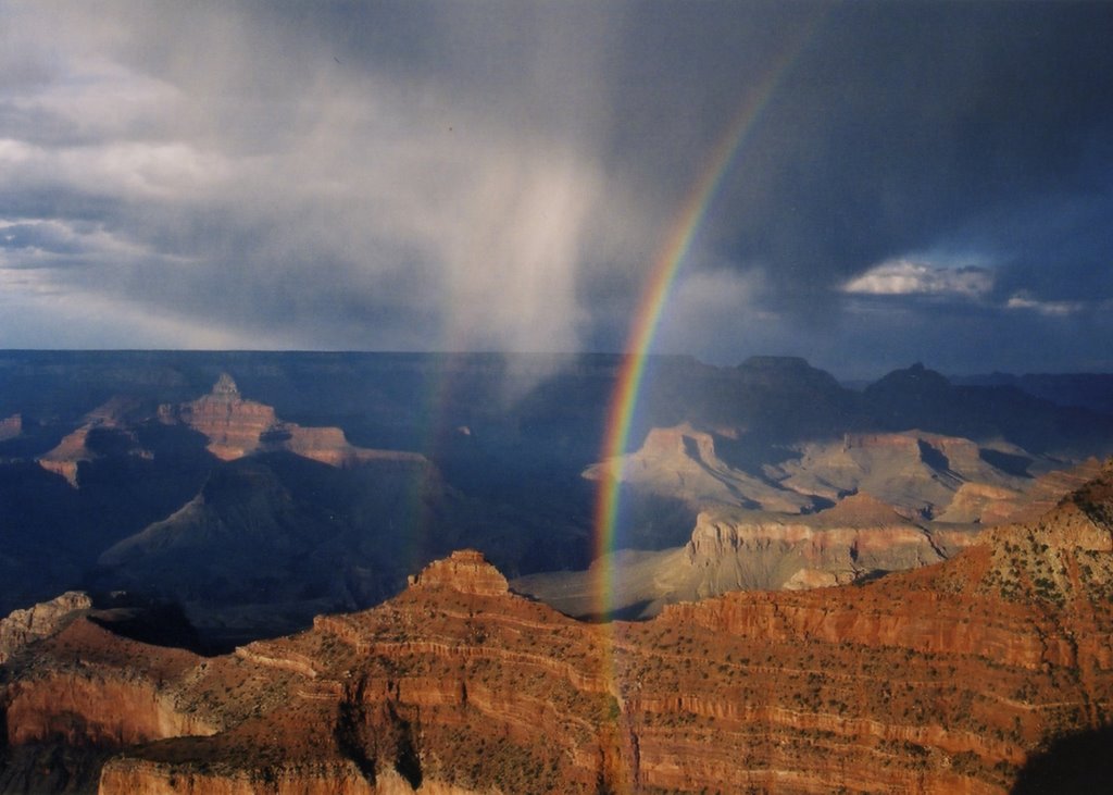 Grand Canyon Rainbow by AristotleH