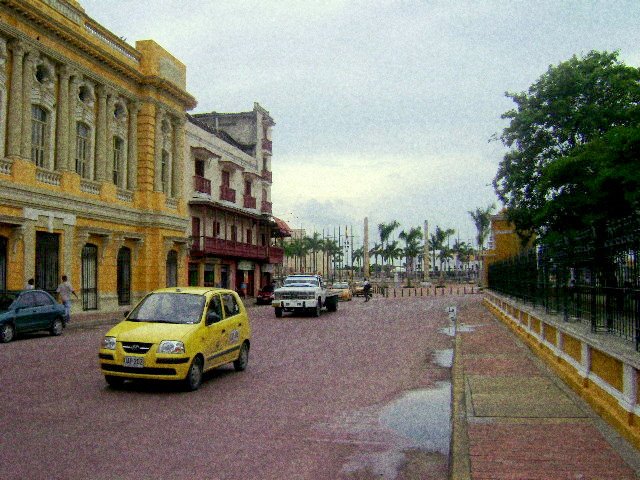 Via cerca al Parque Centenario by jtarra