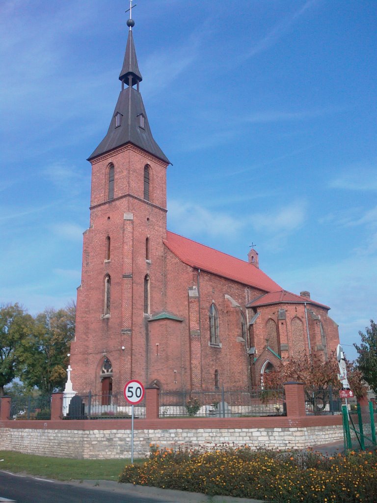 Church in Długomiłowice by pufacz