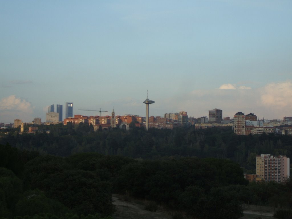 Madrid Skyline by Esteban_Madrid