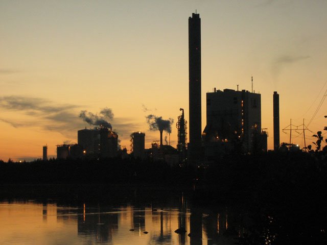 The UPM pulp and paper factory in Pietarsaari in Finland on August 12th, 2007 by Formulix