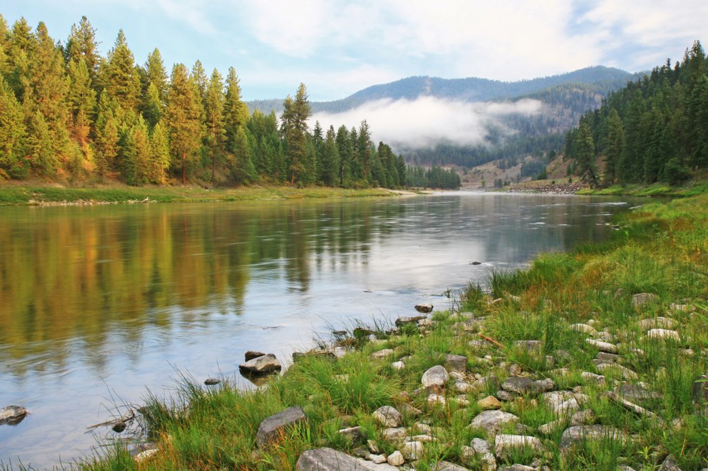 Clark Fork River ...09.27.08*.©.rc by Richard Campbell