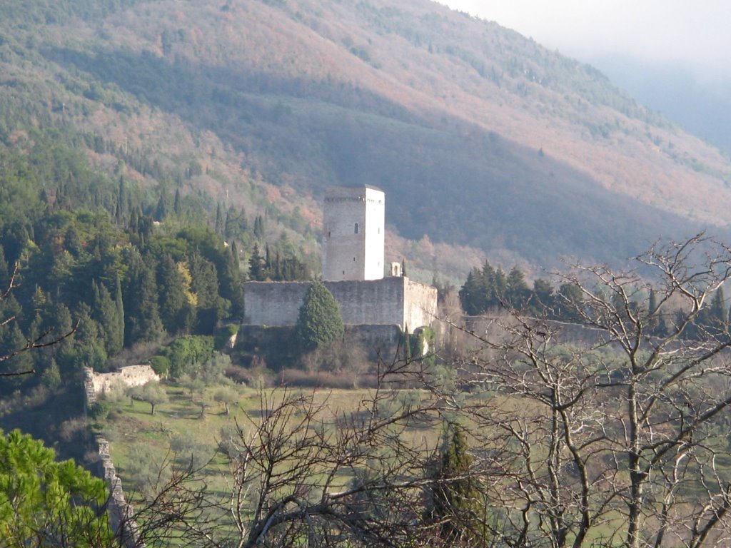 Rocca Minore, from Rocca Maggiore by girlfromnorthcountry