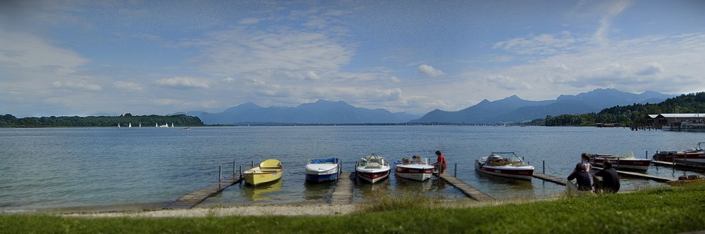 Prien, Alpenblick Richtung Bernau by [ jänis jvpite®ssøn …