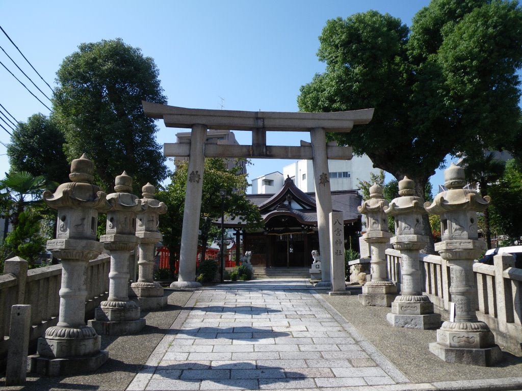 Hachinomiya Jinja Shrine　八宮神社 鳥居 by murakami.cc