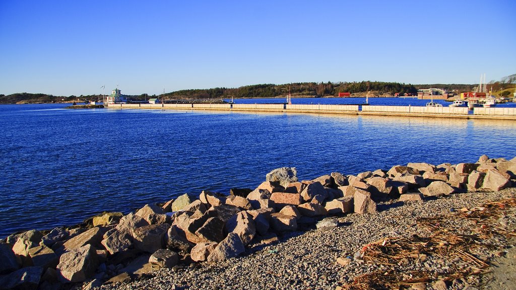 Strømstad harbour by Roy-Erik Andersen