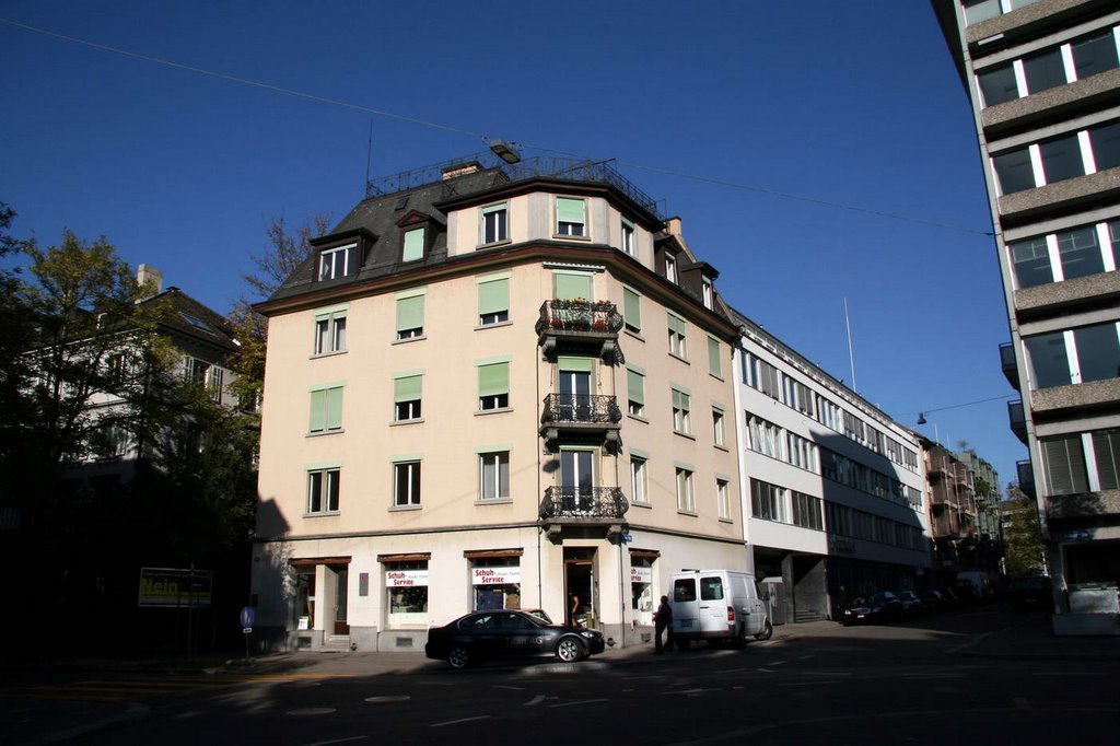 Wohnhaus Ecke Dufourstrasse Klausstrasse by vodua