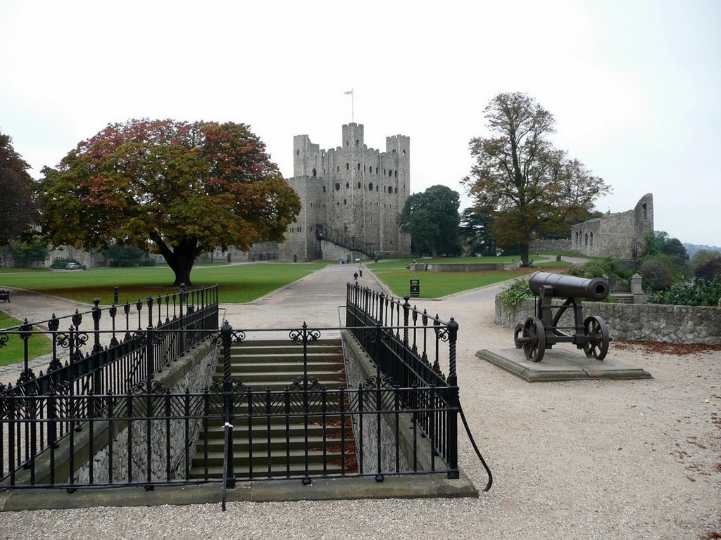 Rochester Castle by atrocity