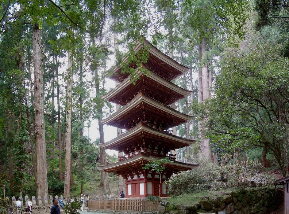 Murouji temple,室生寺 五重塔 by ztanuki