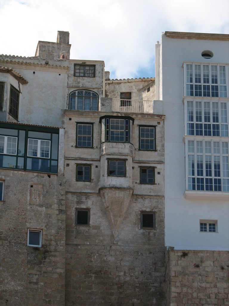 Windows on the harbour by Phil Bunce