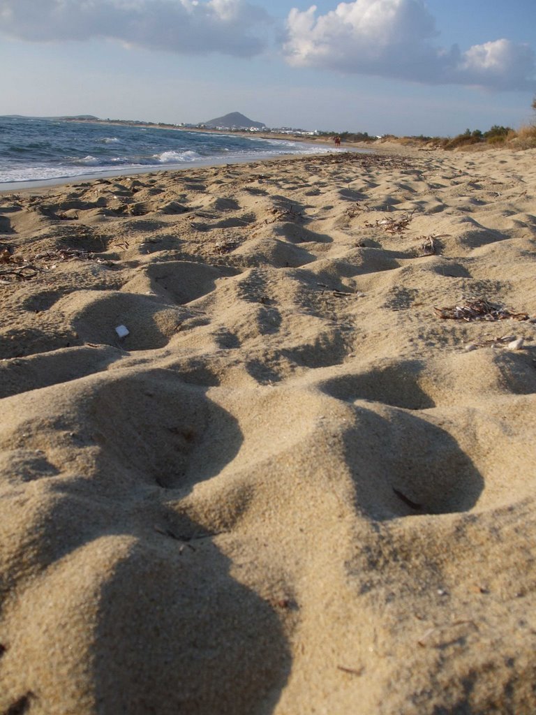 Plaka beach.... o 5km této krásné pláže jsem se musel podělit s dvěma dalšíma lidma... by Baron V.