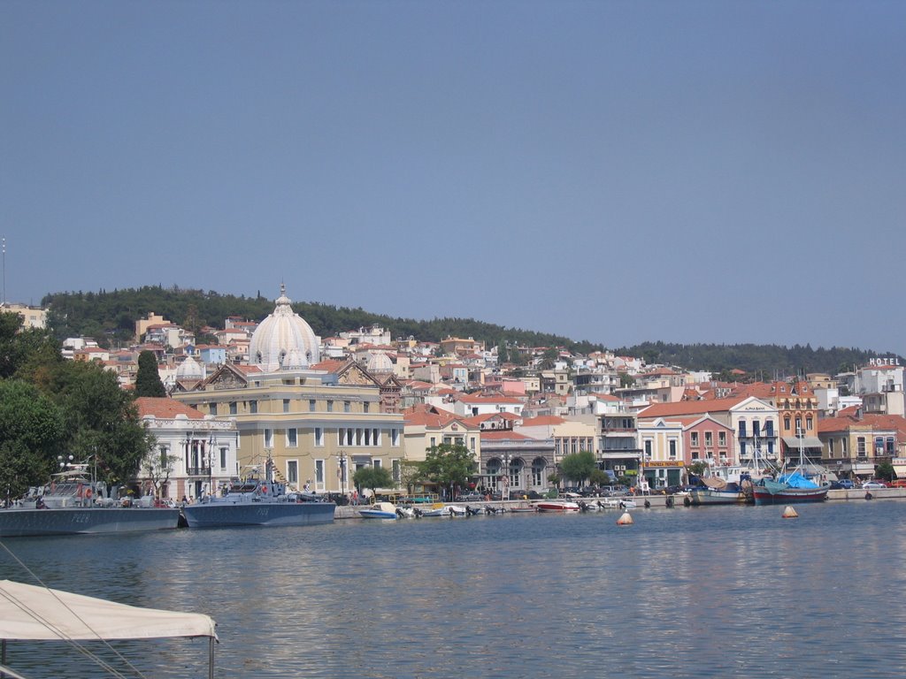 City of Mytilini, Lesvos island by nomask