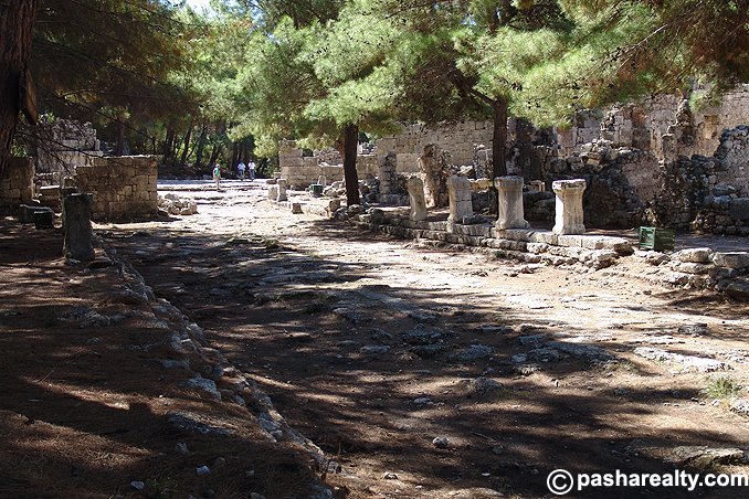 Ancient High Street at Phaselis by pashatech