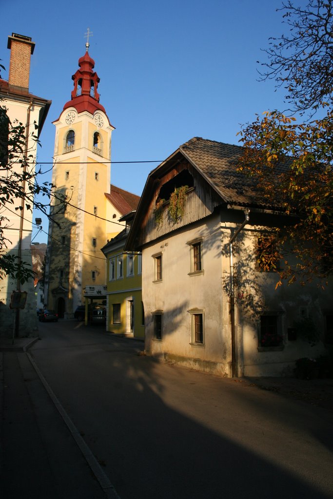 Main road thru Begunje! by kloshy007