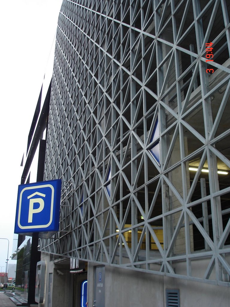 Parking on Joe str. Tallinn by Nikola Shopov