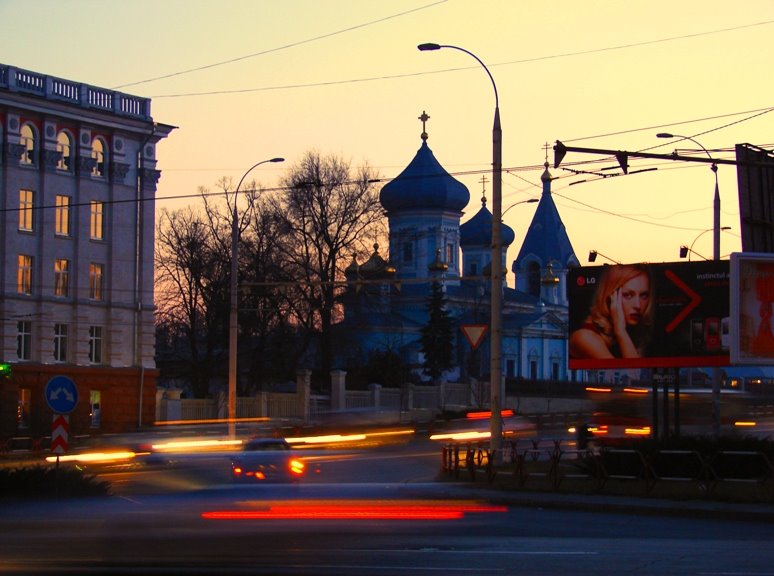 Chuflya church by Oleg Kuznetsov